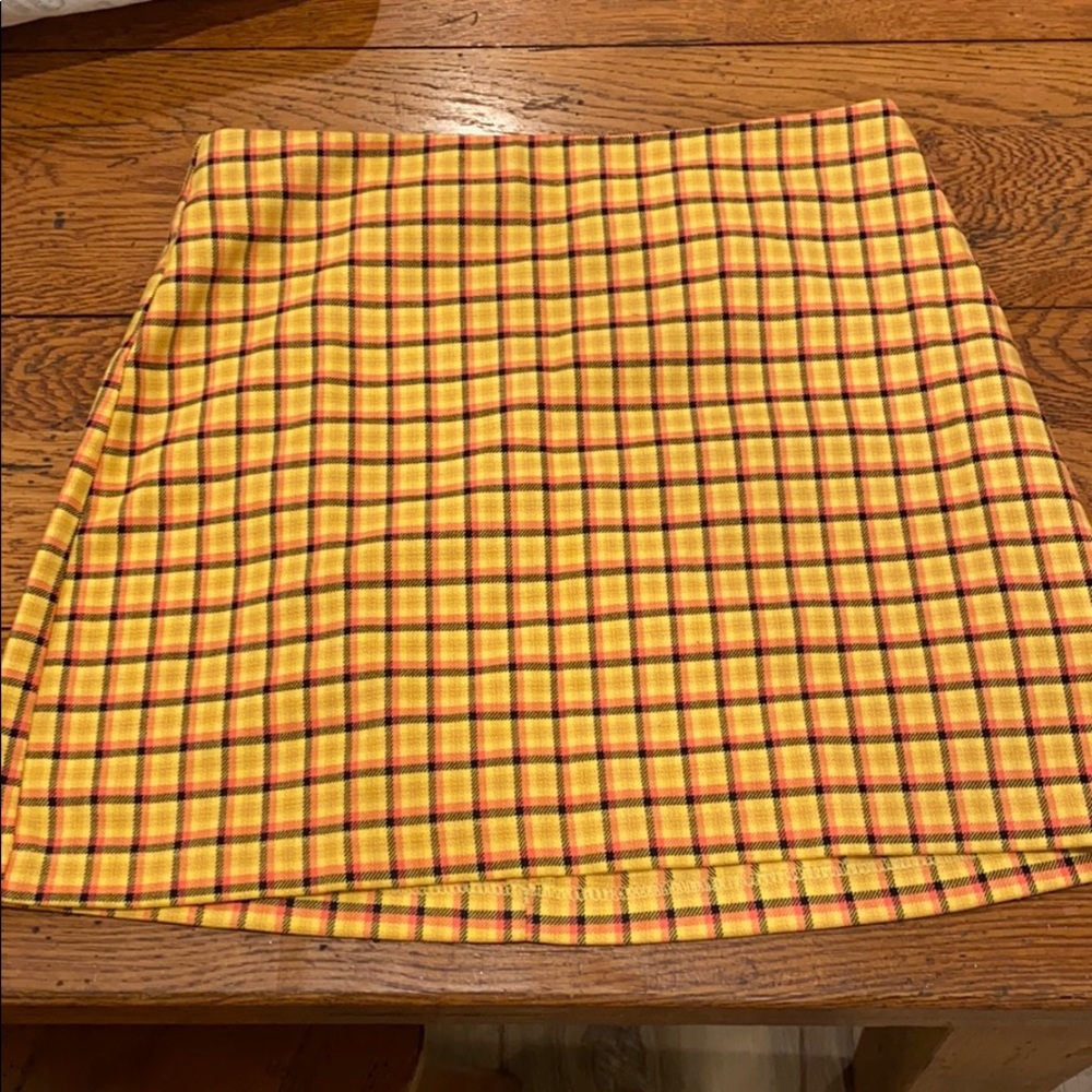 Urban Outfitters Plaid Mini Skirt